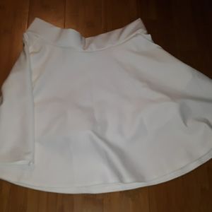 white sport skirt
